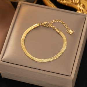 snake flat bracelet