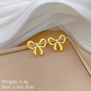bow earrings