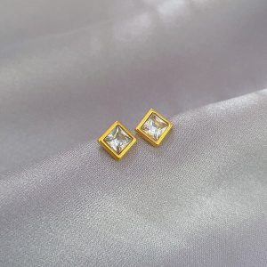 square earrings